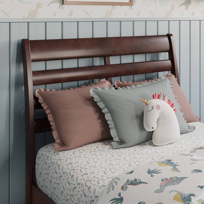 Emelie Platform Bed with Panel Footboard and Storage Drawers