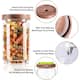 Glass Food Storage Jars - Bed Bath & Beyond - 39467125