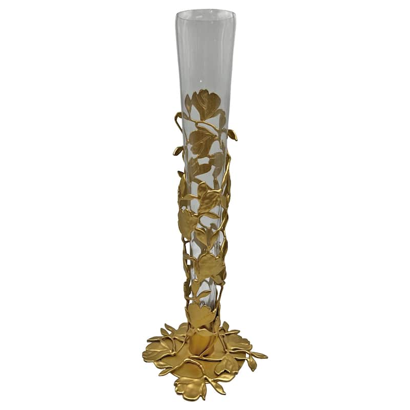19" High Tulip Cone Vase for Flowers