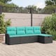 Option Black and Turquoise