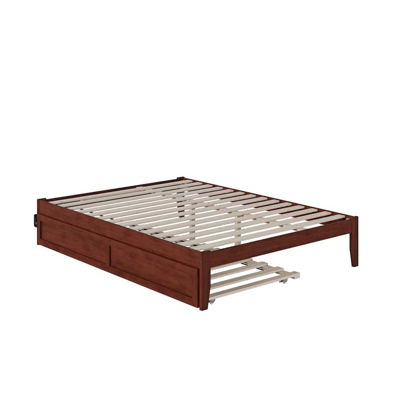 Colorado Bed with USB Turbo Charger and Twin Extra Long Trundle