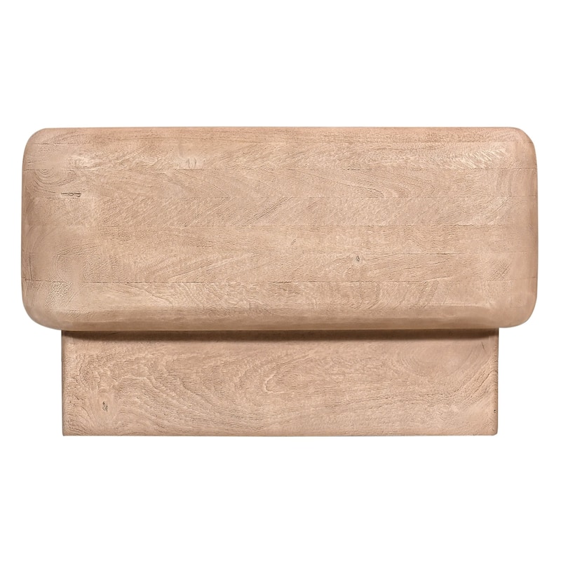 Bruno Modern Mango Wood Square Coffee Table