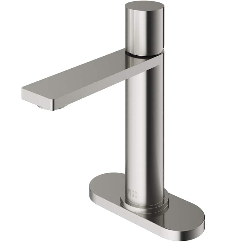 VIGO Halsey 8" H Single Handle Single Hole Bathroom Faucet