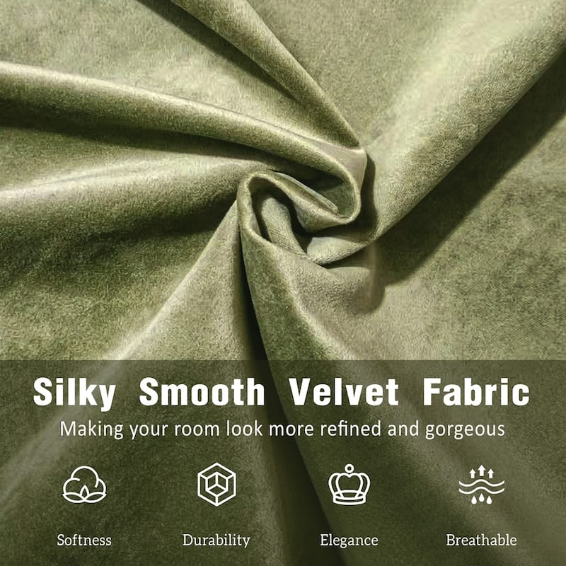 Upholstered Platform Bed King Size Velvet Bed Frame