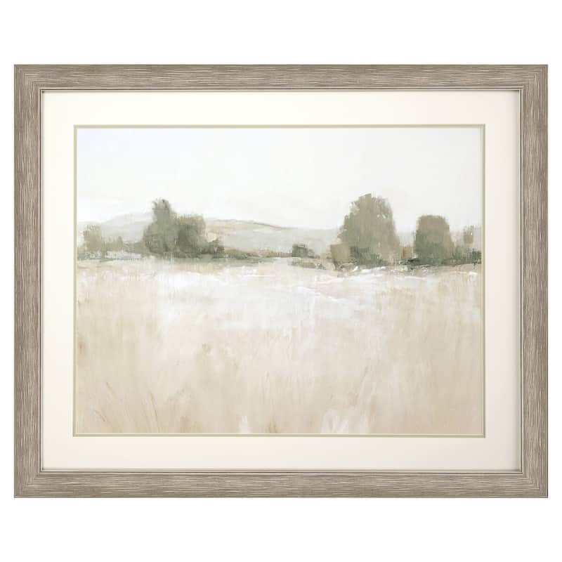 Faded Distant Trees I Framed Art Giclee Under Glass - 34 X 42 X 2