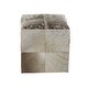 preview thumbnail 4 of 47, Glam Leather Stool 16 x 16 x 16