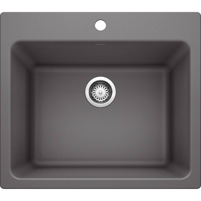 Blanco SILGRANIT Granite Composite Sink LIVEN Laundry Sink 401923 Cinder