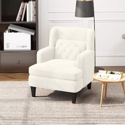 Upholstered Accent Chair - Armchair for Living Room and Bedroom