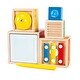 preview thumbnail 1 of 3, Hape Odyssey Stacking Music Set - Colorful 6 Piece Musical Box Toy