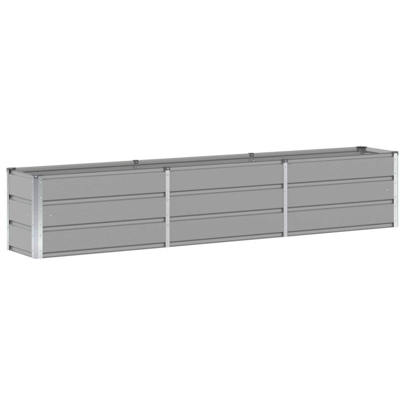 vidaXL Planter in Steel - 39.37 x 15.75 x 17.72"