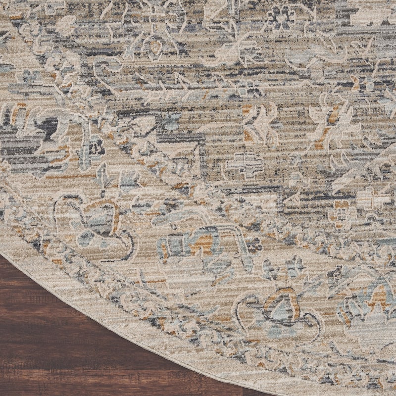 Nourison Nyle Boho Vintage Ivory Taupe Area Rug