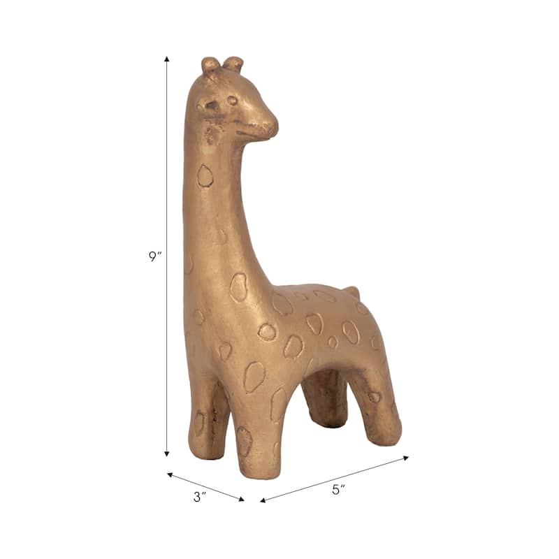 Sagebrook Home Standing Giraffe Decor