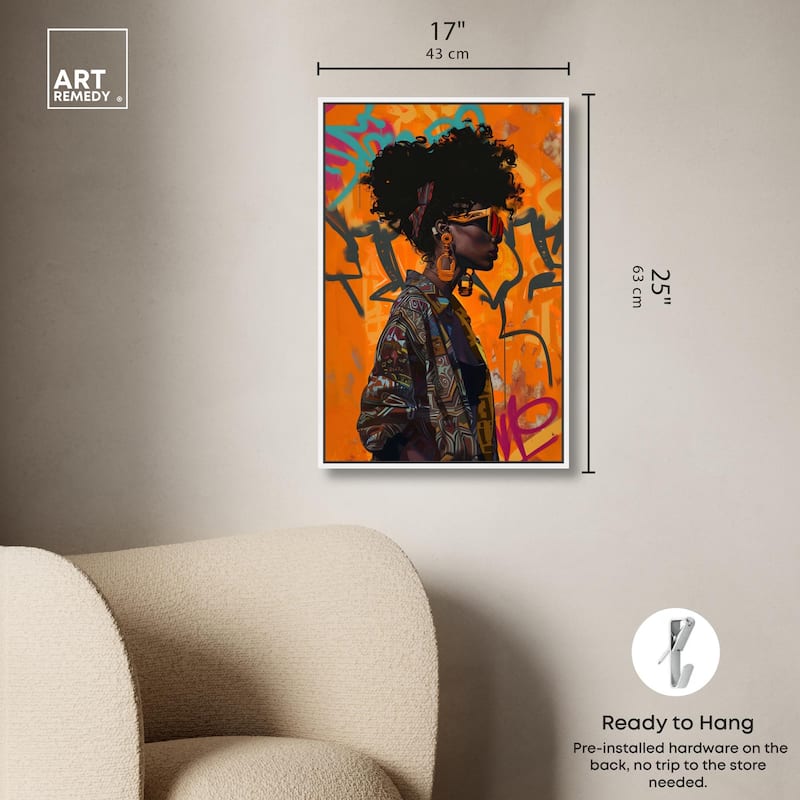 Street Wear Canvas by Art Remedy