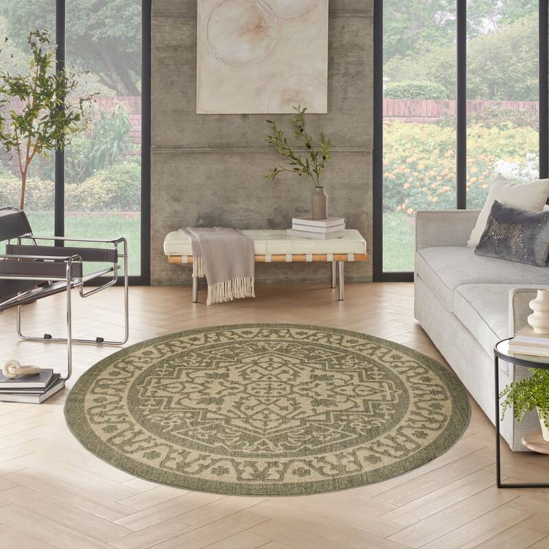 Nourison Tulum Indoor/Outdoor Persian Area Rug