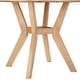 preview thumbnail 16 of 15, 42" Solid Wood Dining Table