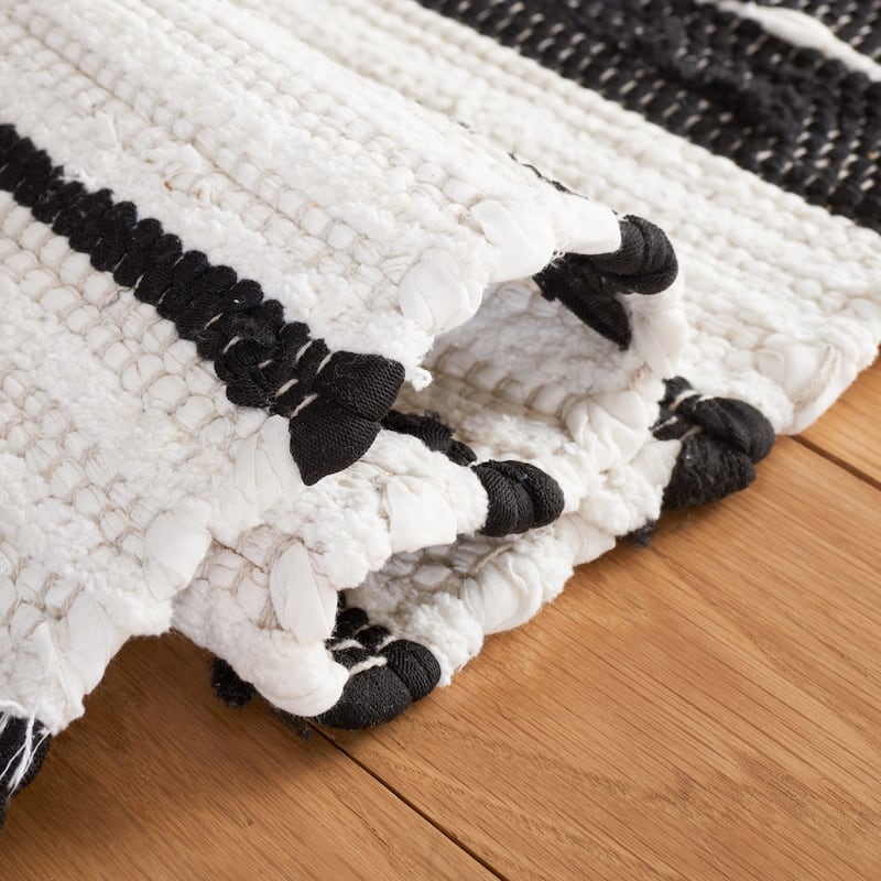 SAFAVIEH Handmade Flatweave Striped Kilim Corie Cotton Rug