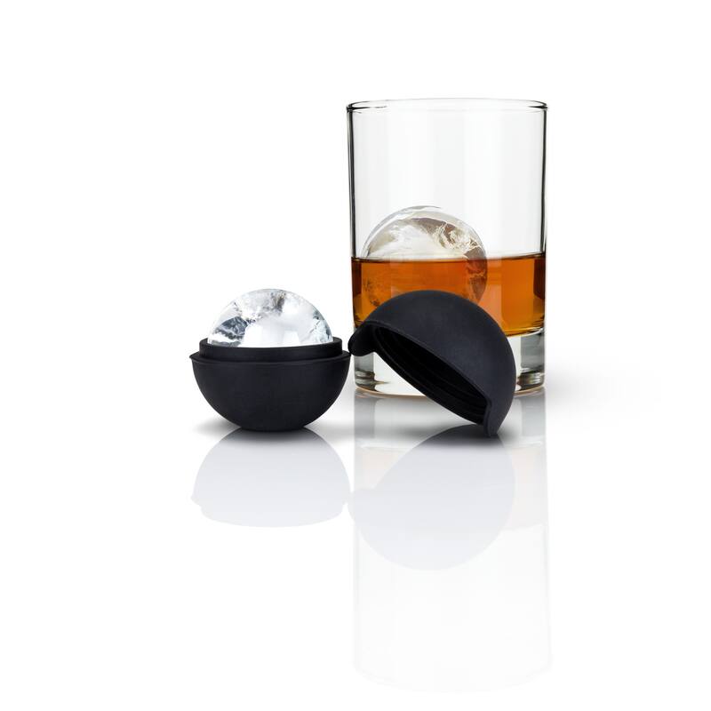 Ice Sphere Molds by Foster & Rye - Black - 2.25" x 2.5"