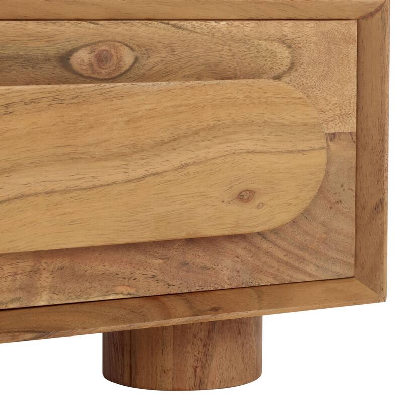 SAFAVIEH Couture Lesliette 3 Drawer Wood Nightstand