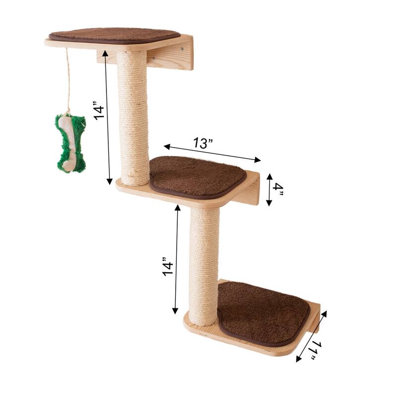 Real Wood Wall Series Steps