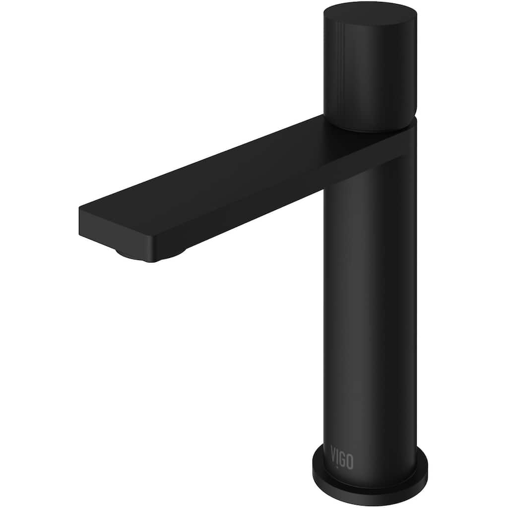 Vigo Halsey 1.2 GPM Single Hole Bathroom Faucet