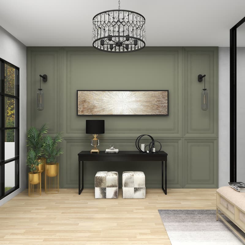 Silver Ceramic Pillar 3 Plate Candle Holder (Set of 3) - 14 x 5 x 13Round