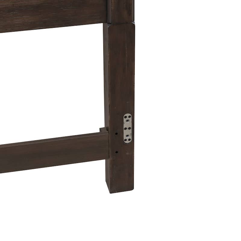 Paradise Valley Saddle Brown Panel Headboard