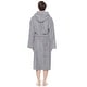 preview thumbnail 14 of 34, Men's Turkish Cotton Hooded Bathrobe