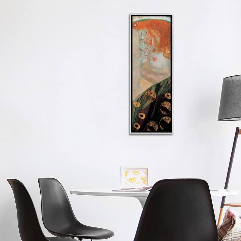 iCanvas "Danae, Vertical" by Gustav Klimt Framed