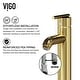 preview thumbnail 19 of 37, VIGO Seville Single-Handle Single Hole Bathroom Vessel Sink Faucet