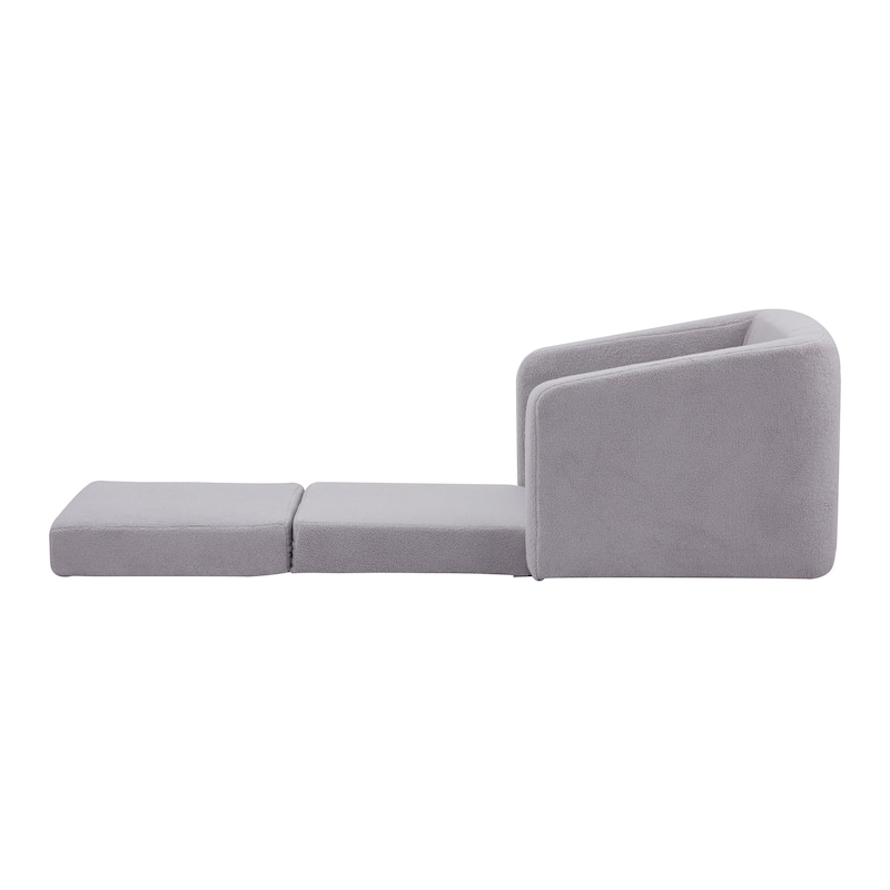Pala Sherpa Convertible Sleeper Arm Chair Bed
