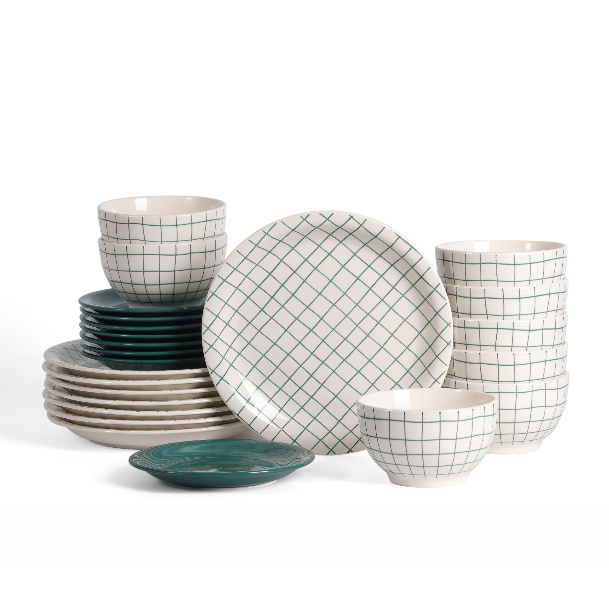 Stone Lain Ash Stoneware Dinnerware Set