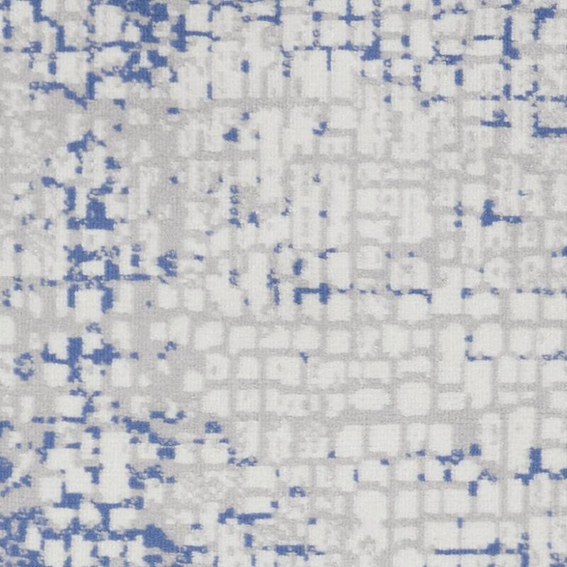 Fodo Power Loomed Abstract Modern Stain Resistant Area Rug By HomeRoots - 72' X '24' X '0.39