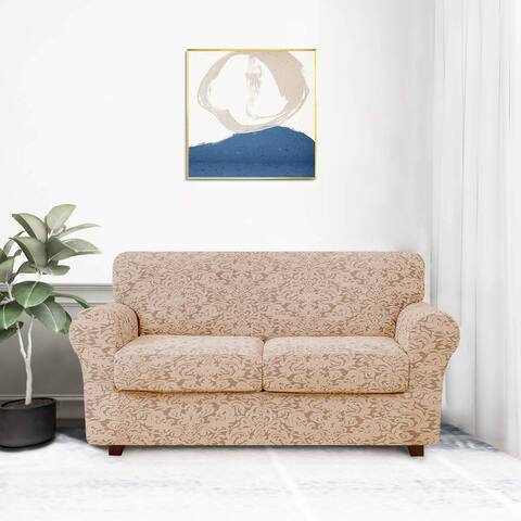 Subrtex Jacquard Separate Couch Stretch Sofa Cover