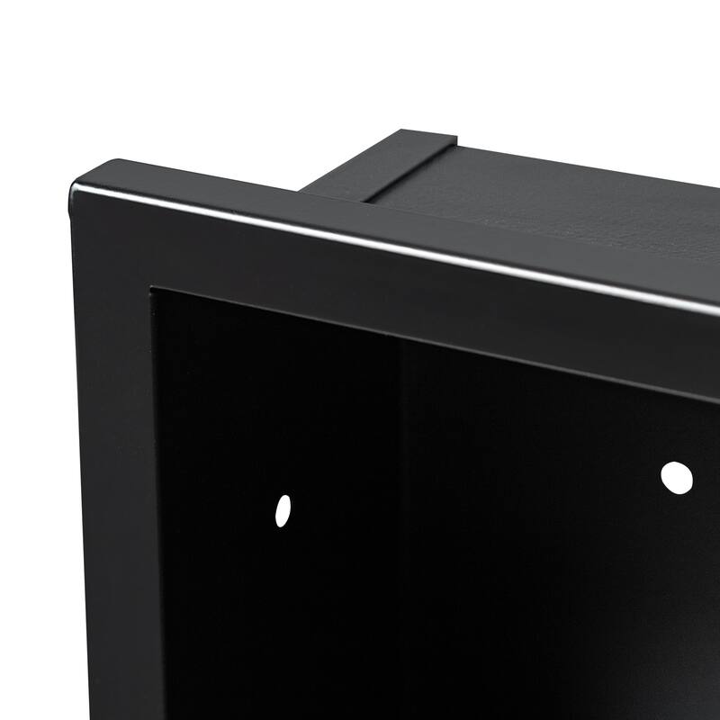 Retro Metal Arched Medicine Cabinet Wall Mount Bathroom Mirror with Storage Adjustable Shelves - 29.9" x 19.7"