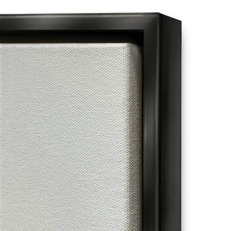 Stupell Bathroom Rules Funny Word Wood Textured Design Floater Frame - Beige
