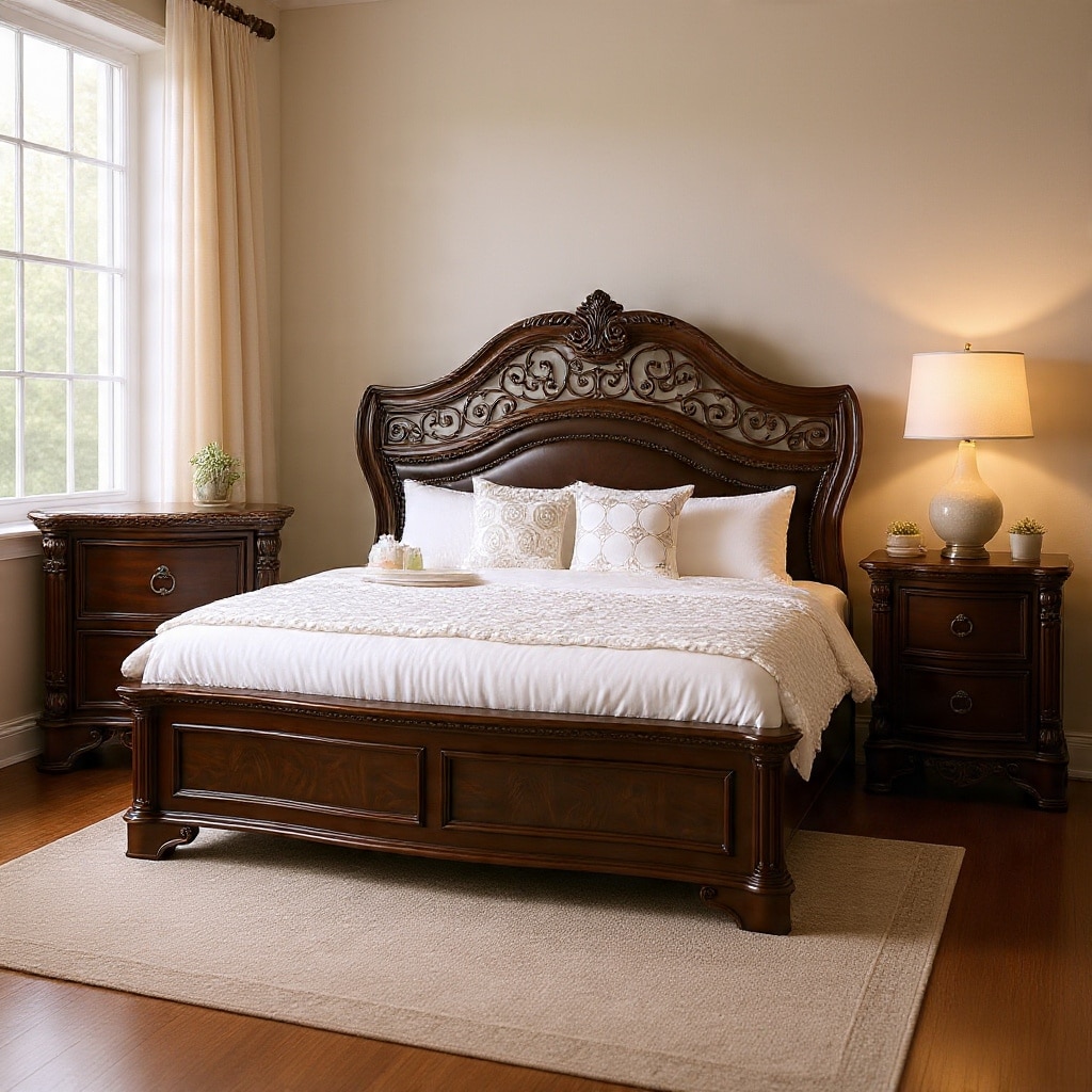 Queen-Bedroom-Set-in-Brown-