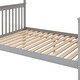 preview thumbnail 16 of 16, Wooden Twin over Full Stairway Bunk Bed with Storage