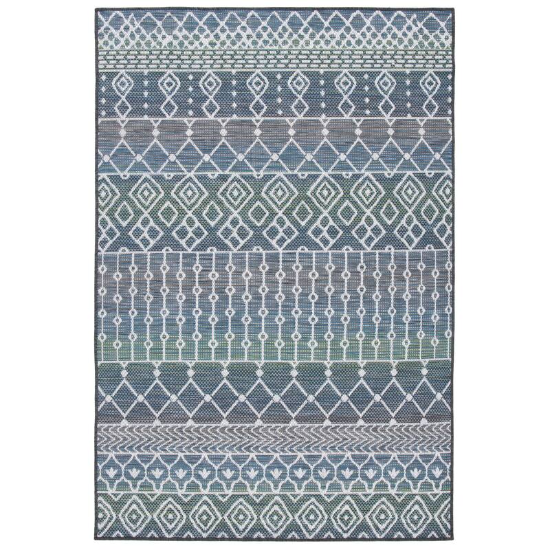 SAFAVIEH Havana Alane Geometric Indoor/ Outdoor Waterproof Rug