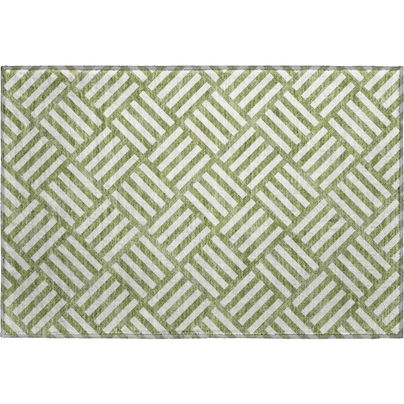 Premium Washable Super Soft Contemporary Mosaic Mayfield Rug