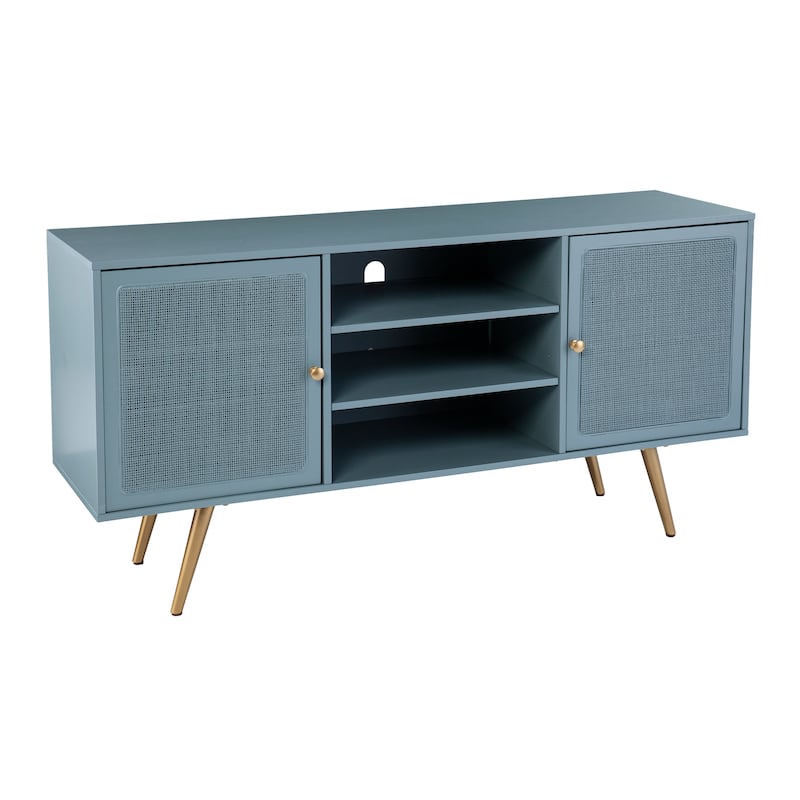 SEI Furniture Ainsworth Transitional Media TV Stand for TV's up to 56"