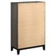 preview thumbnail 11 of 19, Watson Transitional Panel Grey Oak Bedroom Set