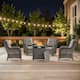 Option Grey Wicker Gray Cushion