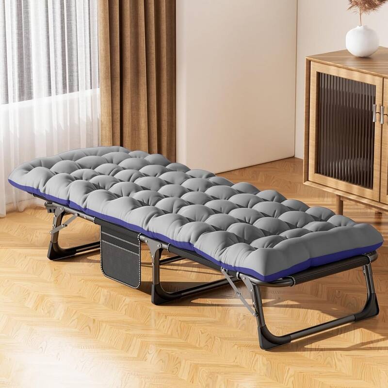 3-in-1 Patio Lounge Chair, Folding Heavy Duty Chaise