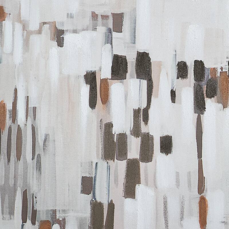 Malva 40" H x 40" W Canvas Art, Beige