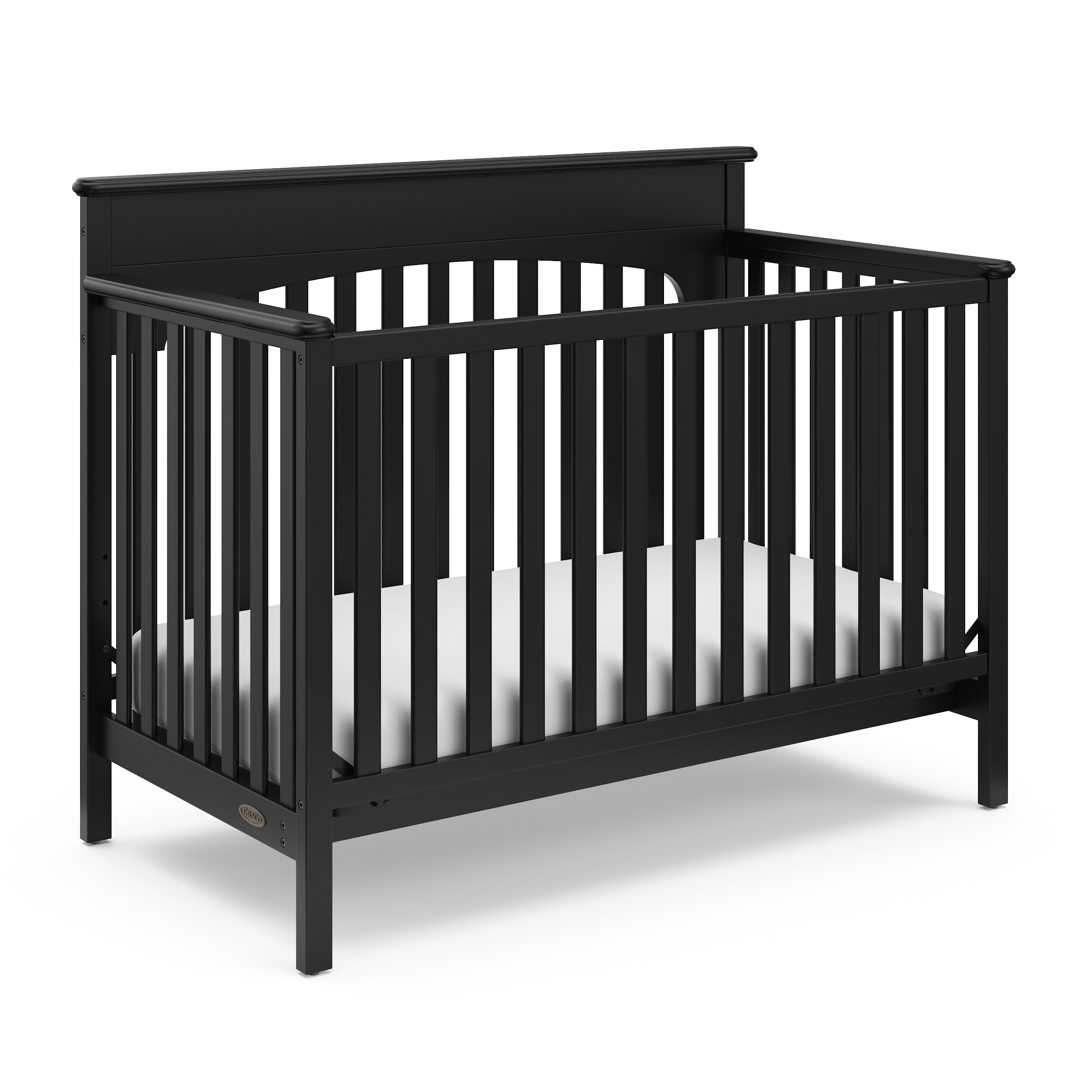 Graco Lauren 4 in 1 Convertible Crib Converts to Toddler Bed Daybed and Full Size Bed 3 Adjustable Mattress Heights Bed Bath Beyond 23600823