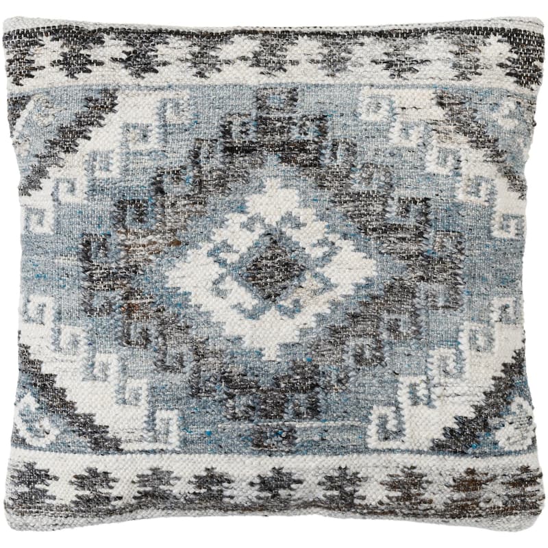 Emalee Rustic Diamond Accent Pillow
