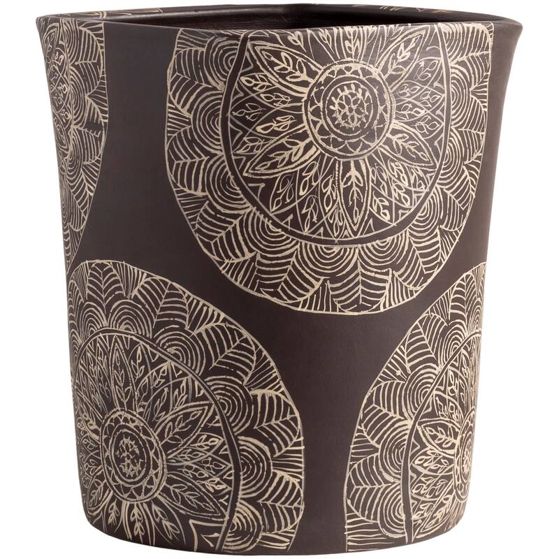 Artistic Weavers Gene Terracotta Mandala Indoor Planter