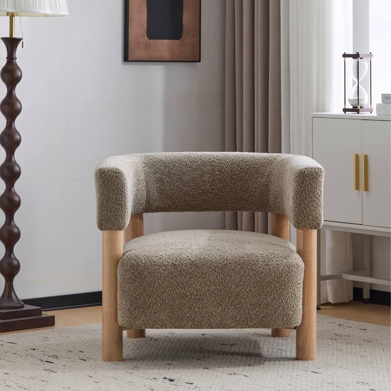 Christopher Knight Home - James Living Room Fabric Accent Chair