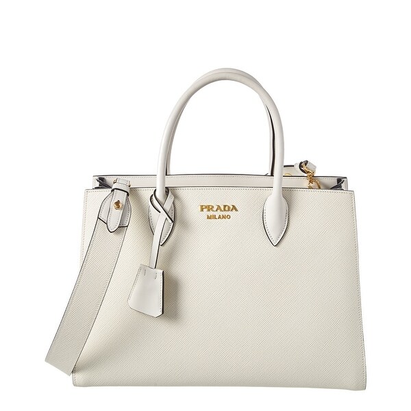 prada large leather tote