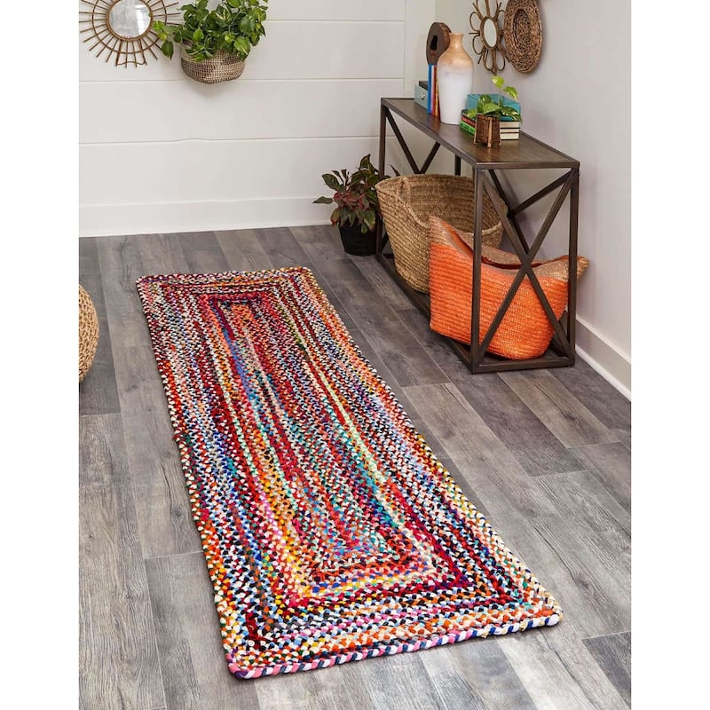 Braided Slin Collection Area Rug